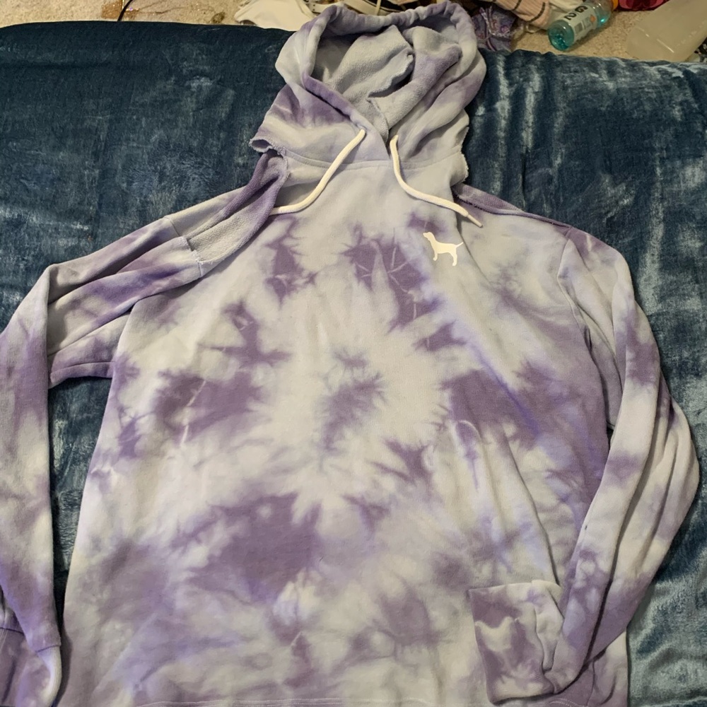 Cold shoulder PINK hoodie